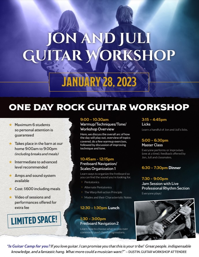 Jon and Juli Guitar Workshop