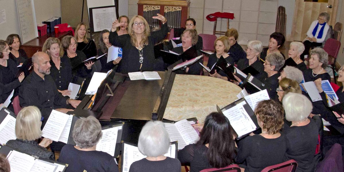 Concord Women's Chorus is rehearsal, courtesy image