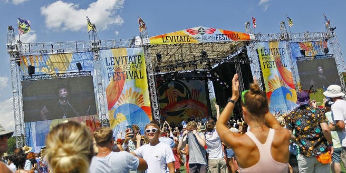 The Levitate Music and Arts Festival on the Marshfield Fairgrounds on Sunday, July 14, 2019.  (Greg Derr/The Patriot Ledger)